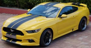 Racelook Abbes Design Spoilerschwert Ford  Mustang LAE - Tuning Teile Shop Autoteile