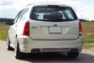 Stoffler rear apron estate for left7right exhaust   fits for Ford Focus