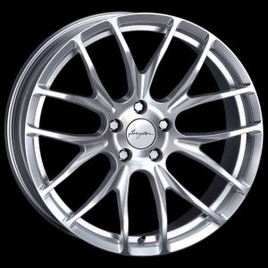 Breyton Race GTS 2 Hyper silver undercut Wheel 9,5x20 - 20 inch 5x120 bold circle