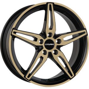 Carmani 15 Oskar gold polish Wheel 6,5x16 - 16 inch 5x112 bold circle