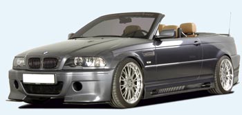 Frontstostange Coupe/Cabrio Rieger Tuning passend fr BMW E46