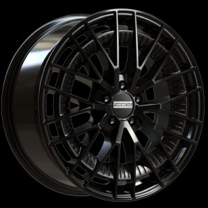 Fondmetal Kari glossy black Wheel 9x19 - 19 inch 5x112 bold circle