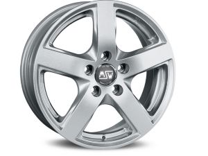 MSW 55 FULL SILVER Wheel 7,5x17 - 17 inch 5x112 bold circle