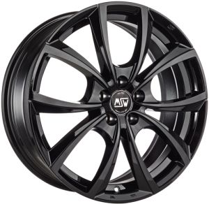 MSW 27 GLOSS BLACK Wheel 7,5x18 - 18 inch 5x110 bold circle