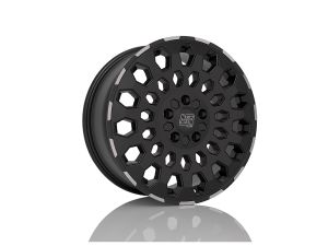MSW 99 MATT BLACK LIP POL. Wheel 8x17 - 17 inch 5x120 bold circle