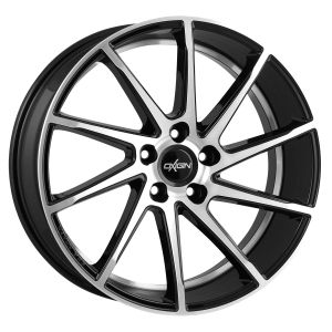 Oxigin 20 Attraction black full polish Wheel 9x20 - 20 inch 5x112 bold circle