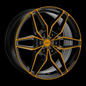 Oxigin 24 Oxroad orange polish Wheel 9x20 - 20 inch 6x130 bold circle