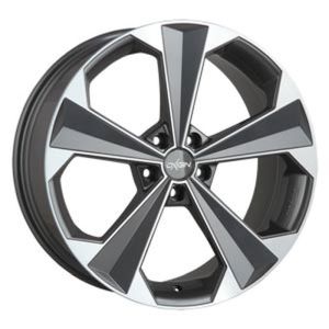 Oxigin 22 OXRS titan polish Wheel 8,5x19 - 19 inch 5x120 bold circle