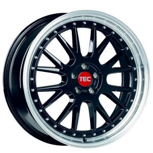 TEC GT EVO black-polished-lip Wheel 8,5x20 - 20 inch 5x112 bolt circle