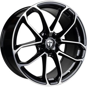 Tomason AR2 black polished Wheel 9,5x21 - 21 inch 5x112 bold circle