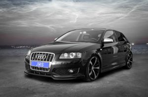 Frontlippe Racelook Exclusive Line passend fr Audi A3 8P-S3