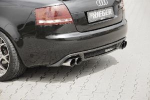 Rieger Heckeinsatz  passend fr Audi A4 8H Cabrio