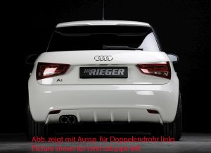 Rieger Heckeinsatz fr passend fr Audi A1