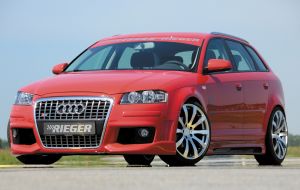 Frontstostange Rieger Tuning passend fr Audi A3 8P Sportback