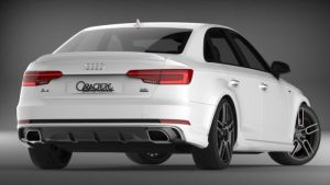 rear diffuser caractere incl. Tips left/right fits for Audi A4 B9