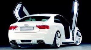 Rieger rear bumper extension fits for Audi A4 B8 ab 07