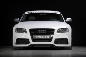 rieger front bumper without cutout headlight cleaning+pdc fits for Audi A5/S5