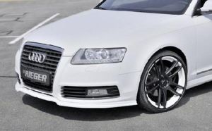 Rieger front spoiler lip fits for Audi A6 4F