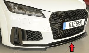 Rieger front splitter FL fits for Audi TT 8S