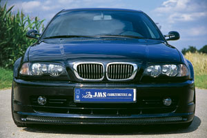 JMS front lip spoiler Racelook coupe and convertible fits for BMW E46