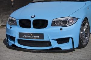 front splitter real carbon for front Kerscher Tuning fits for BMW E81 / E82 / E87 / E88