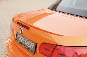 Rieger Heckklappenspoiler E93 Cabrio passend fr BMW E92 / E93