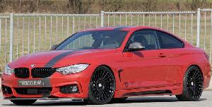 Rieger Frontlippe ABS  Coupe/Cabrio/Grand Coupe passend fr BMW F36
