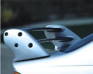 Heckflgel ohne Bremslicht 4-tlg. Coupe Kerscher Tuning passend fr BMW E46