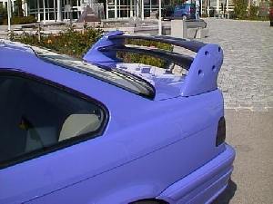 Rearwing sedan 4part without brakelight Kerscher Tuning fits for BMW E36