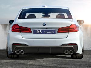 JMS Heckdiffusor mit Finnen M-Technik Echtcarbon passend fr BMW G30/31