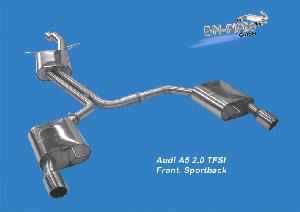 BN Pipes Audi A4 B8 cat back system