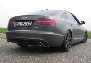 BN Pipes Audi A6 4F cat back system