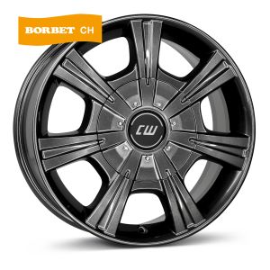 Borbet CH mistral anthracite glossy Wheel 7,5x17 inch 5x130 bolt circle