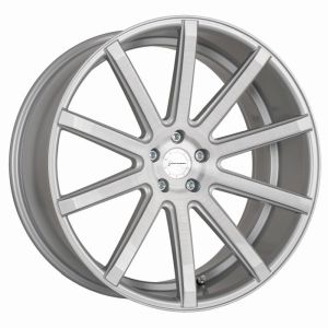 CORSPEED DEVILLE Silver-brushed-Surface 9,5x22 5x112 Lochkreis