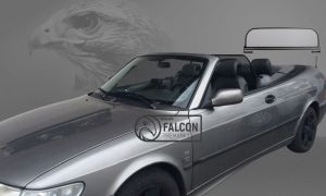 Weyer Falcon Premium Windschott fr Saab 9-3 ab 2005 hohe Ausfhrung fuer grosse Personen