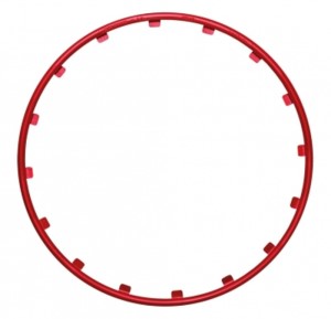 Rim Ringz wheel protectors 18 Zoll red