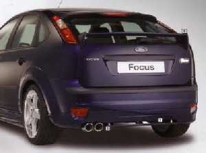 Stoffler Heckansatz fr Auspuff links Focus 2 Flieheck bis Facelift passend fr Ford Focus 2
