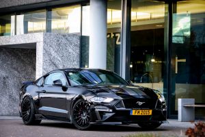 Frontsplitter ABBES Racelook passend fr Ford  Mustang LAE