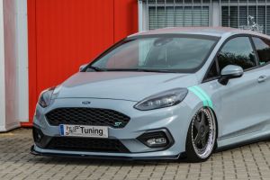 Noak front splitter carbon look fits for Ford Fiesta JHH