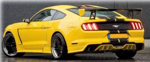 Racing rear wing ABBES fits for Ford  Mustang LAE