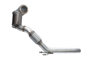ECE Downpipe  76mm front pipe fits for SEAT Leon 5F