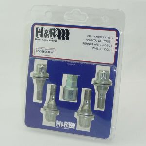 H&R Rim lock set flat collar M12 x 1,25 x 36