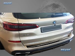 Weyer stainless steel rear bumper protection fits for BMW X5G05