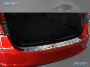Weyer stainless steel rear bumper protection fits for SEAT Leon, CUPRA, X-PERIENCEST