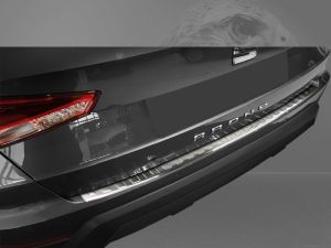 Weyer stainless steel rear bumper protection fits for SEAT Arona