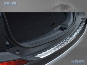 Weyer stainless steel rear bumper protection fits for TOYOTA RAV4 IV