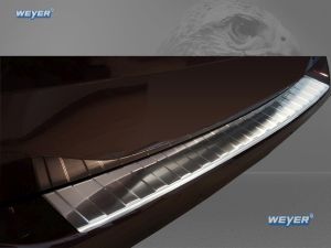 Weyer stainless steel rear bumper protection fits for VW Passat B8+ Alltrack+ GTE Hybrid