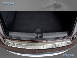 Weyer stainless steel rear bumper protection fits for MERCEDES GLA