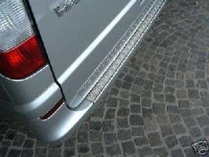 JMS bumper protection aluminium checkered fits for Mercedes Vito 638 638