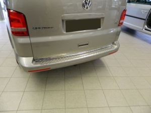 JMS bumper protection aluminium checkered fits for VW T6